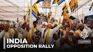 India opposition protests in Delhi over Kejriwal&rsquo;s arrest before election