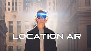 Location AR with Apple Vision Pro. World Scale Augmented Reality. Headset + Mobile + Desktop