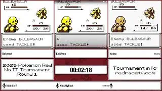 Pokemon Red 2025 Tournament - Round 1 - Bahamut vs KaiWhen vs Yakso