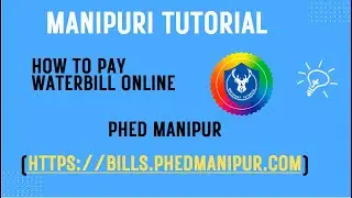 How to pay waterbill online for PHED Manipur
