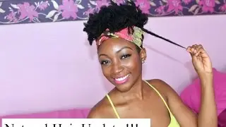 Natural Hair Update : Routine, Length Check, Struggles & Bloopers