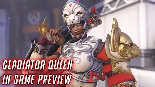 GLADIATOR QUEEN JUNKER QUEEN LEGENDARY SKIN | OVERWATCH 2