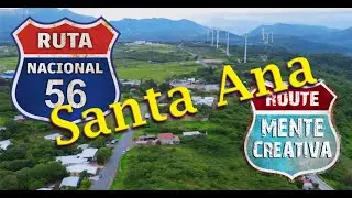 Traveling along National Route 56 in Santa Ana, Francisco Morazán.