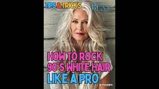 How to Rock 90s White Hair Like a Pro