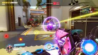 A little Zarya play in Season 6 Placement