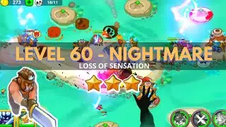 King of Defense 2: Level 60 NIGHTMARE / LOSS OF SENSATION / GAMEPLAY GUIDE