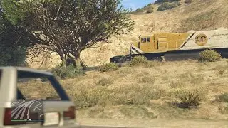 Grand Theft Auto V - Train Crushed
