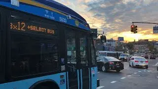 2019 Novabus LFSA #5533 on the Bx12 Select Bus Service at Fordham Road and Grand Concourse