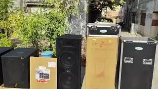 धमाका 1800 Watt Studiomaster XVP 2585 MK2 SMP Dual 15 Inch जबरदस्त टॉप Company Fitted
