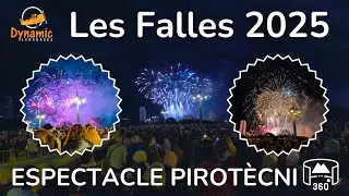 Fireworks | Les Falles 2025 360 8K3D | DYNAMIC LANGUAGES