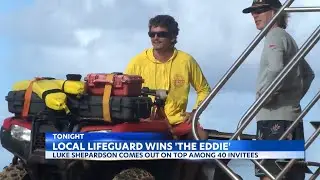 Luke Shepardson Back to Lifeguard Job after Winning Eddie