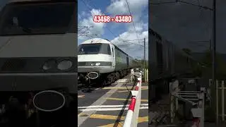 RailAdventure Class 43 dragging some Ex CrossCountry HST coaches #train #crosscountrytrains