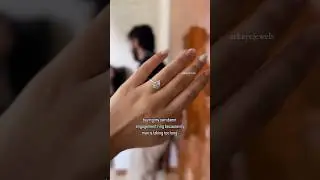 Not a bad idea 😉| silver jewellery, solitaire ring,engagement ring, proposal ideas,self love