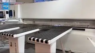 Computer Beam Saw Machine | Furniture board cutting saw #beamsaw