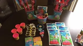 Peppa Pig Birthday Party- Party Favors