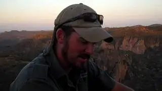 Wilderness Trails Guide Brian Masters at Lanner Gorge