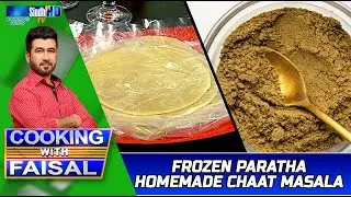 Chaat Masala | Frozen Paratha | Cooking With Faisal | SindhTVHD Cooking Show