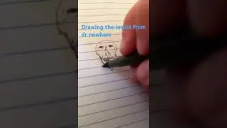 Drawing the locust from dr nowhere
