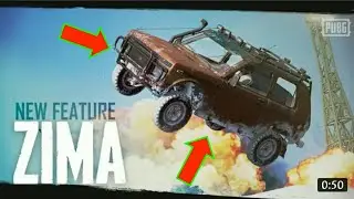 Pubg mobile upcoming new vehicle * ZIMA *  First look
