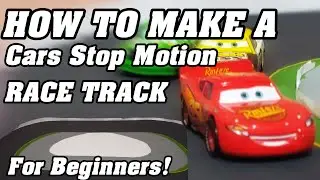How To Make A Custom Stop Motion Race Track For Beginners!