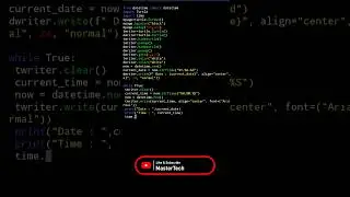 how to develop Date&Time app in python #algorithmicbeauty #python #pythonprogramming #stringmatching