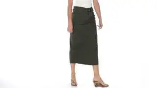 Cotton Twill Skirt (For Women)