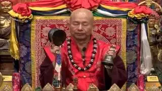 2014-10-11 Живой Будда Лянь шэн Шэн иен Лу дал наставления Падмакумаре длинной мантрой