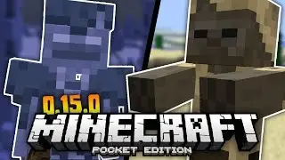 HUSK & STRAY GAMEPLAY!!! - Brand New Mobs in MCPE 0.15.0 Update - Minecraft PE (Pocket Edition)