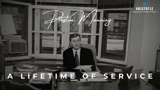 Honouring Preston Manning: A Message from the Rt. Hon. Stephen Harper
