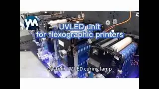 What is the curing effect of UVLED on flexographic printer?