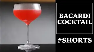 Coquetel Bacardi Cocktail #shorts Coquetel com Rum