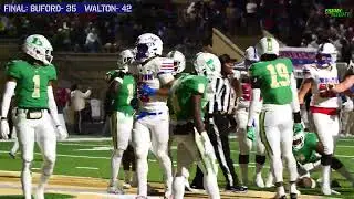 Playoff Football Highlights: Buford vs Walton