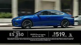 Новый седан Lexus ES 350 2025 года: незабываемое предложение по лизингу в декабре.