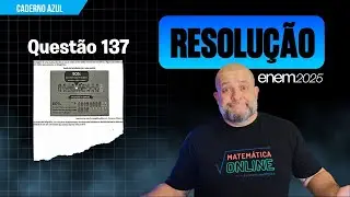 ENEM 2025 Quest&atilde;o 137: Probabilidade Simples - Brasileiros nas Redes Sociais | Prof. Alisson Marques