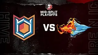 Mid-Split Playoffs | Hive vs Fire N Ice | Winners Round 2