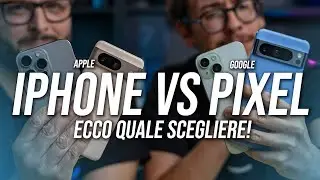 IPHONE 15 PRO MAX vs PIXEL 8 PRO, ecco IL MIGLIORE!
