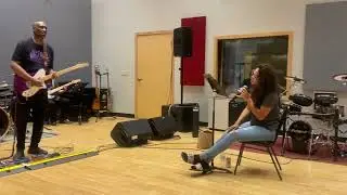 The Jellybean Johnson Experience featuring Monique Blakey Capri rehearsal 2024