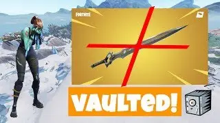 Infinity Blade (Sword) Vaulted..! (Fortnite)
