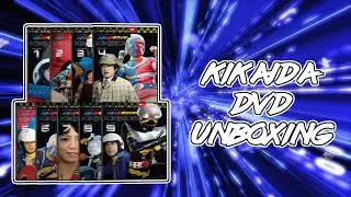 Kikaida Volumes 1-9 DVD Unboxing