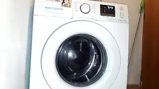 Live: washing in Samsung WF80F5E0W4W