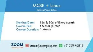Courses Offered - Live Interactive Instructor Online Training
