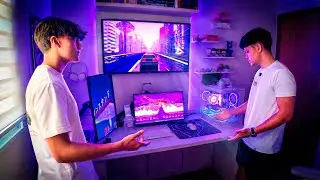PRIMEIRO YOUTUBER QUE VEM NO MEU QUARTO GAMER!