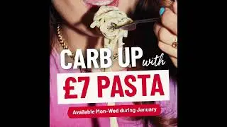 Vapiano social advert with sliding text