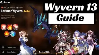 Epic Seven (Epic7) - Auto Wyvern 13 Guide [Mistychain, Clarissa, Chloe & Diene]