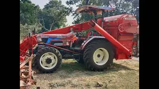 Bhusa Combine Harvester | Grain & Straw Collection in One Machine | Mini Combine Harvester