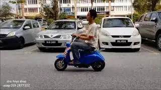 Vespa Electric scooter and E-scooter test