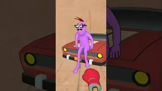 Funny Pink Character Vibes with Style | Cartoon Skit Fun 😀 #funnygame #cartoonskit