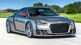 Audi TT Clubsport Turbo New Electric Biturbo Review INTERIOR Engine Sound CARJAM TV HD 2015