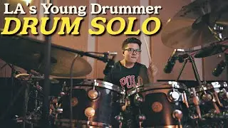 LA's Young Drummer: Epic Drum Solo 🥁 // Vinnie Aguas