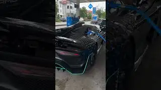 FEEDING THE BEAST 🔥 Mercedes-AMG One getting filled up again ⛽️ #amgone #mercedes #gercollector